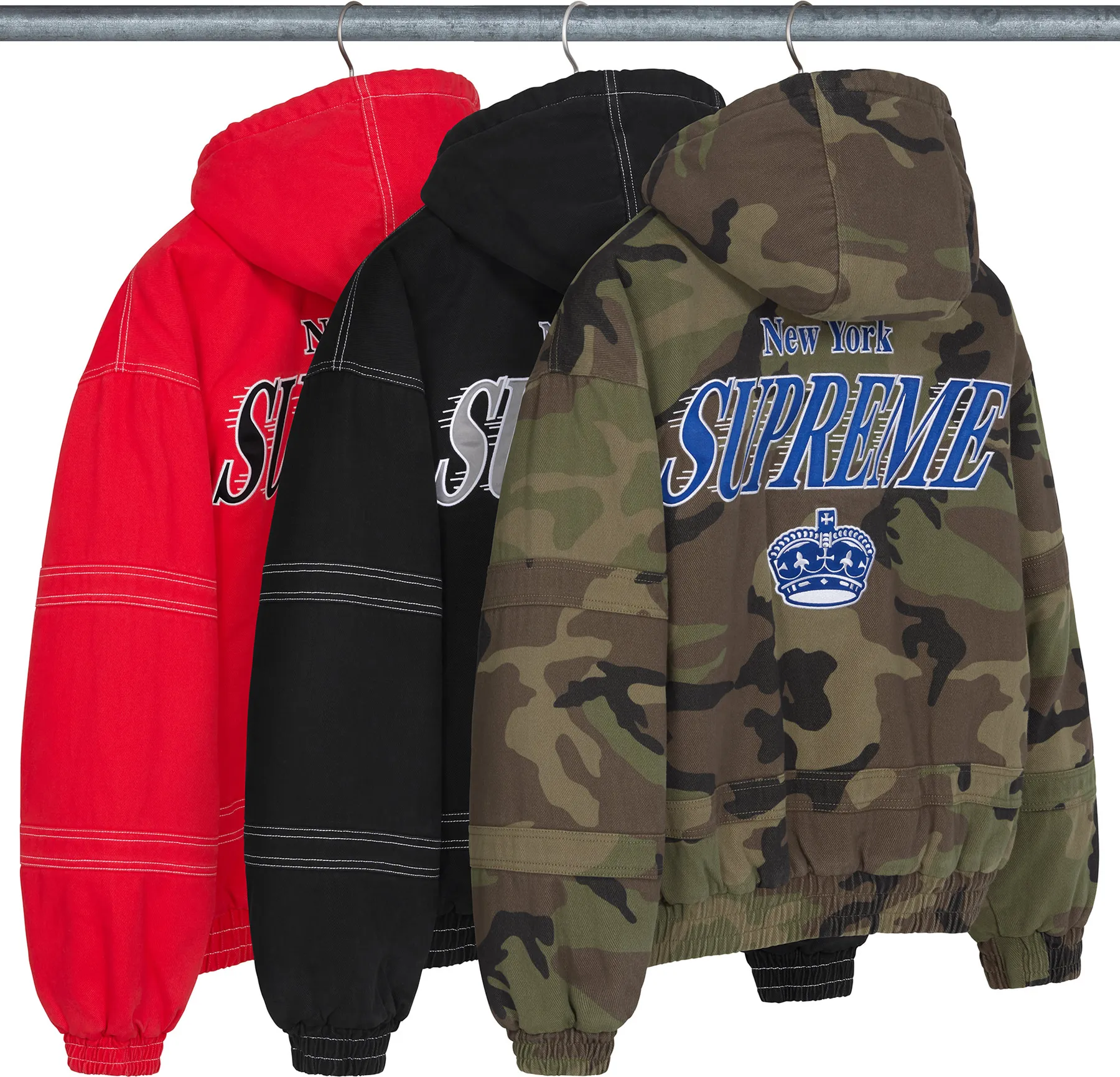 Supreme®/Mitchell & Ness® Twill Stadium Jacket