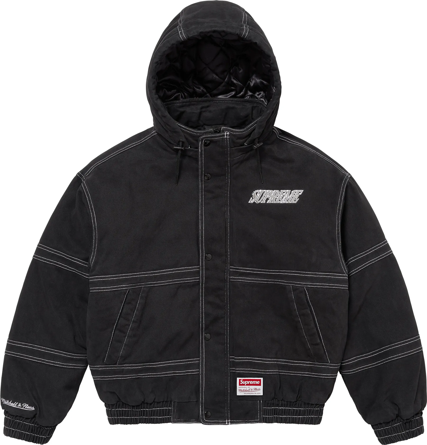 Supreme®/Mitchell & Ness® Twill Stadium Jacket