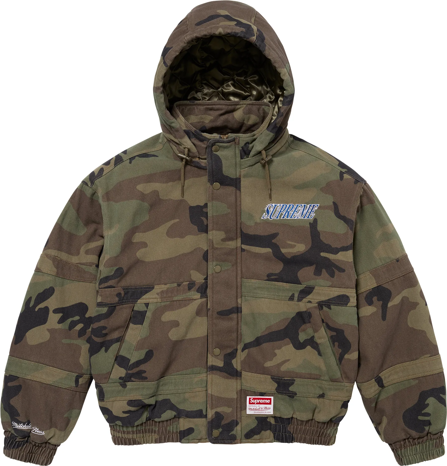 Supreme®/Mitchell & Ness® Twill Stadium Jacket