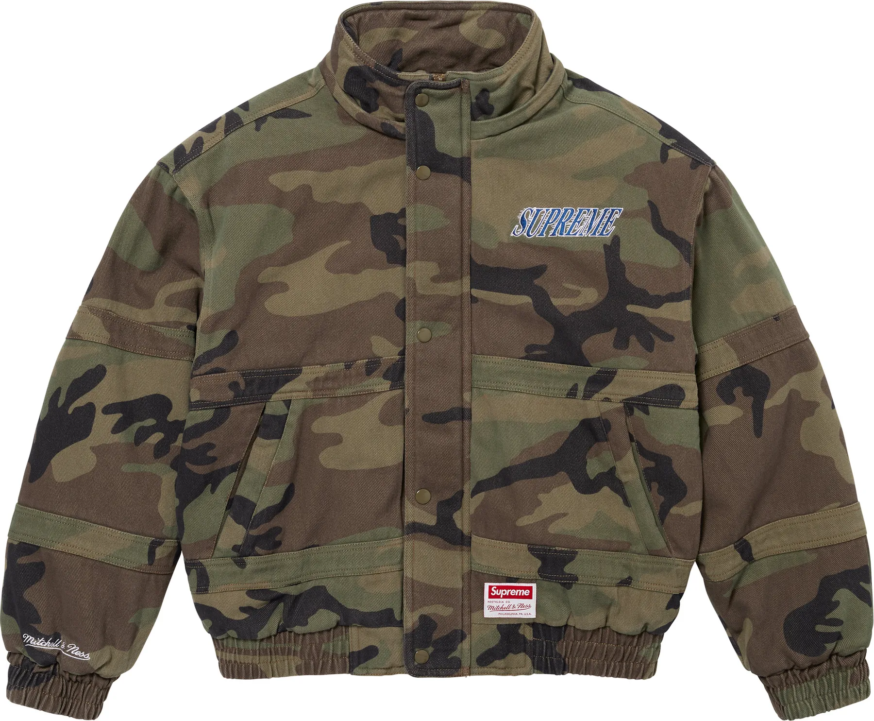 Supreme®/Mitchell & Ness® Twill Stadium Jacket