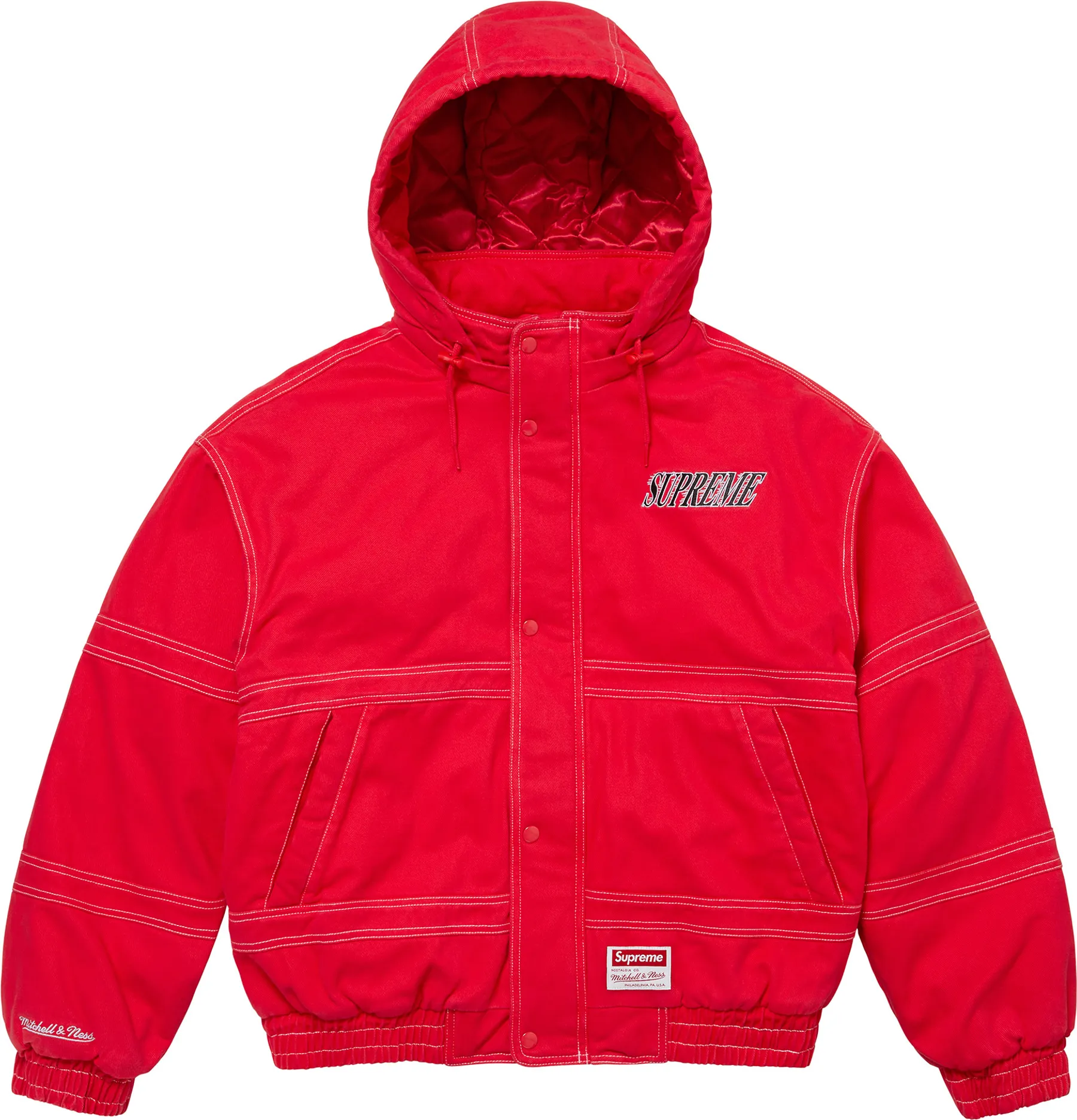 Supreme®/Mitchell & Ness® Twill Stadium Jacket