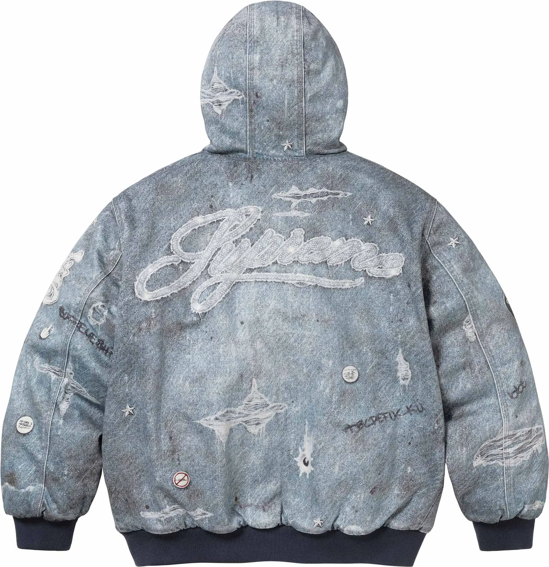 Supreme HJR Trompe L'oeil Hooded Work Jacket