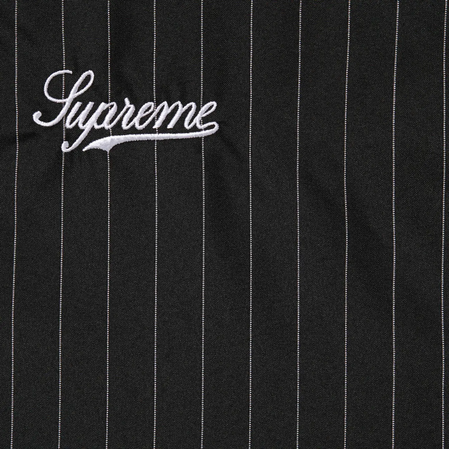 Supreme Reflective Pinstripe Track Jacket