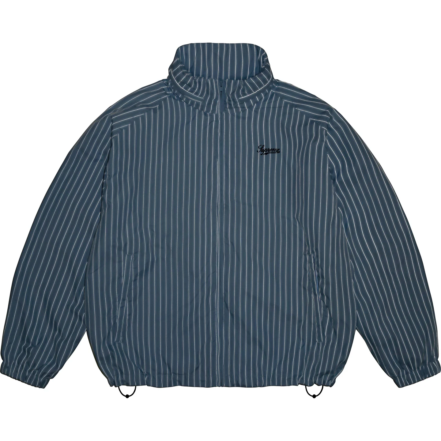 Supreme Reflective Pinstripe Track Jacket