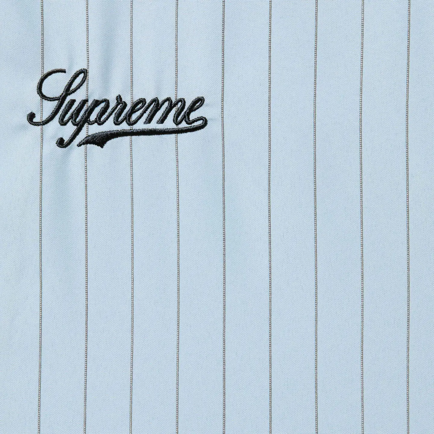 Supreme Reflective Pinstripe Track Jacket