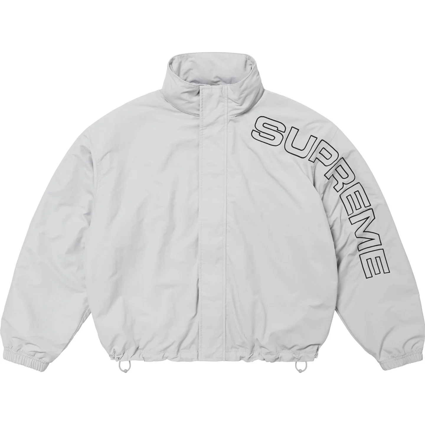 Supreme Spellout Embroidered Track Jacket