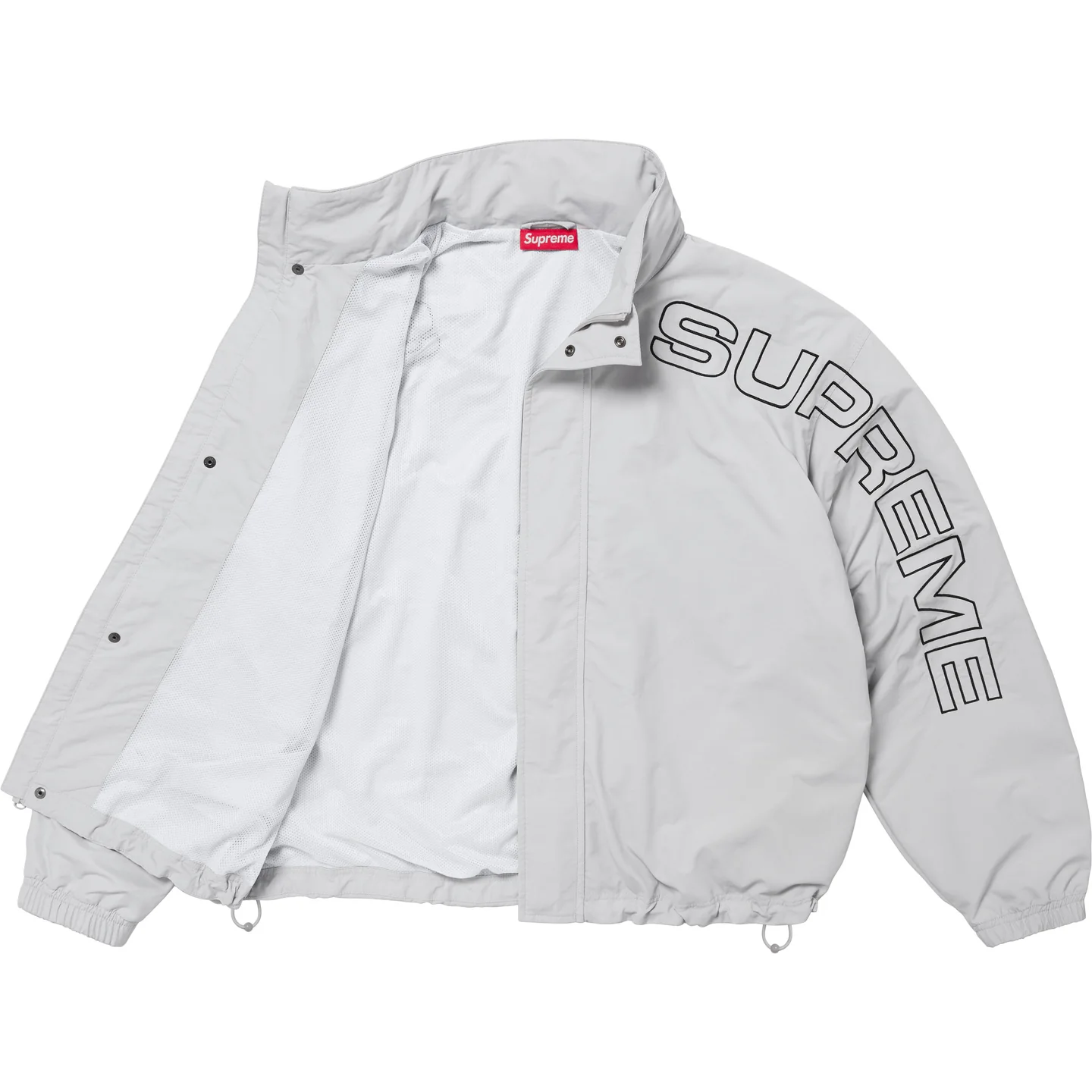 Supreme Spellout Embroidered Track Jacket