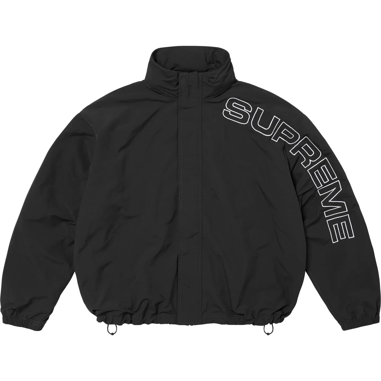 Supreme Spellout Embroidered Track Jacket