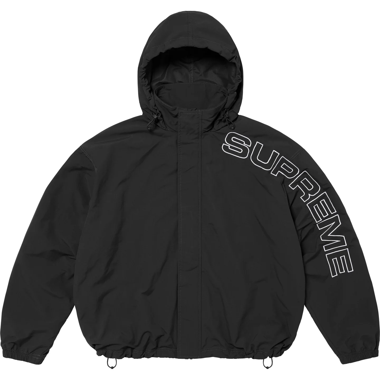 Supreme Spellout Embroidered Track Jacket