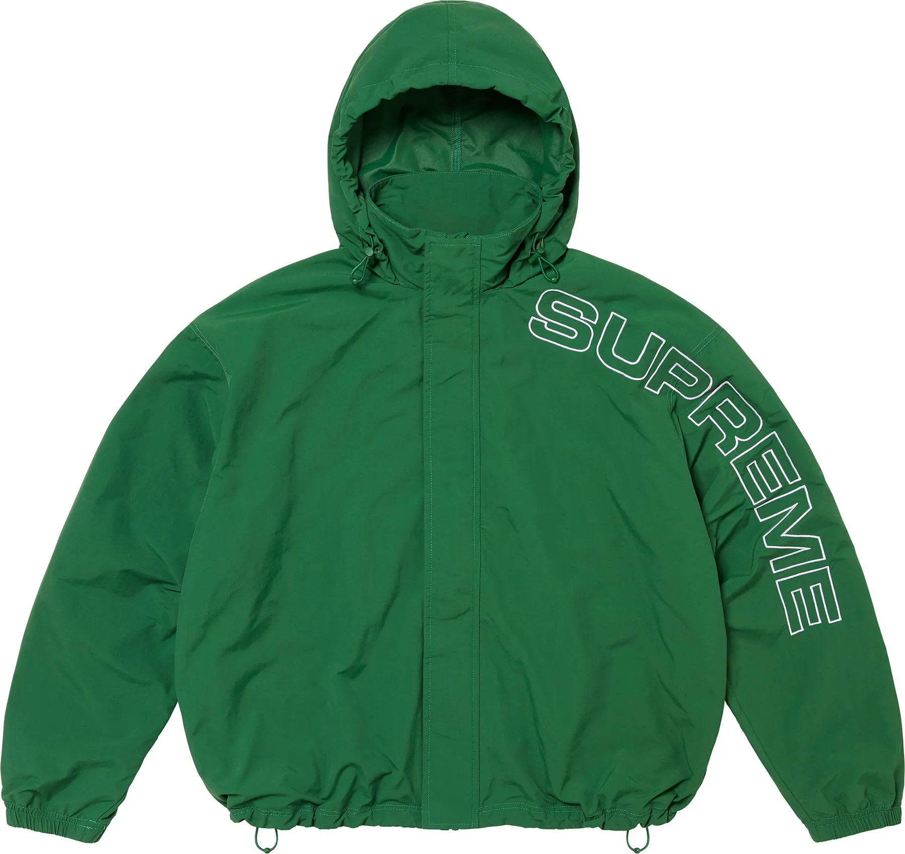 Supreme Spellout Embroidered Track Jacket