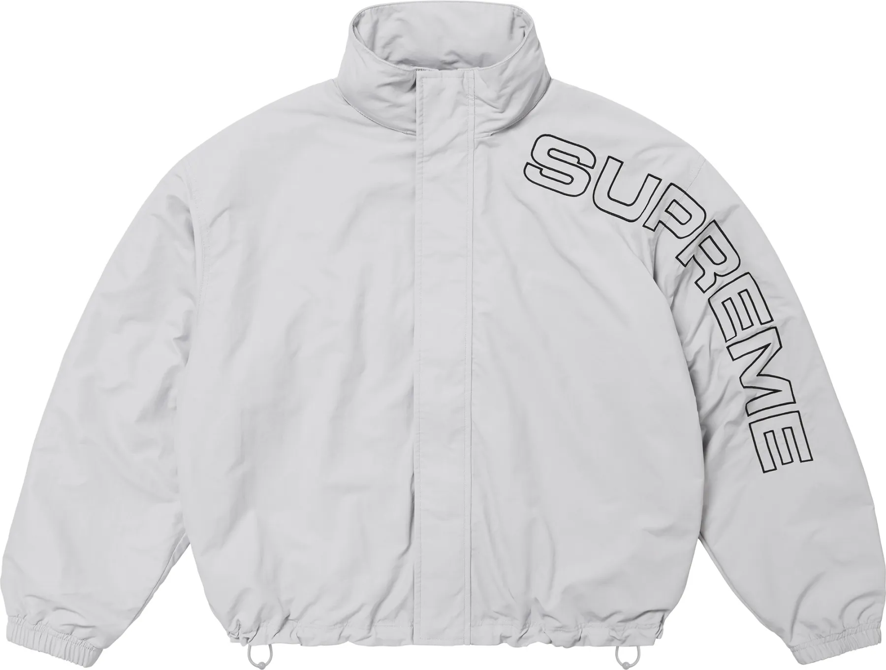 Supreme Spellout Embroidered Track Jacket