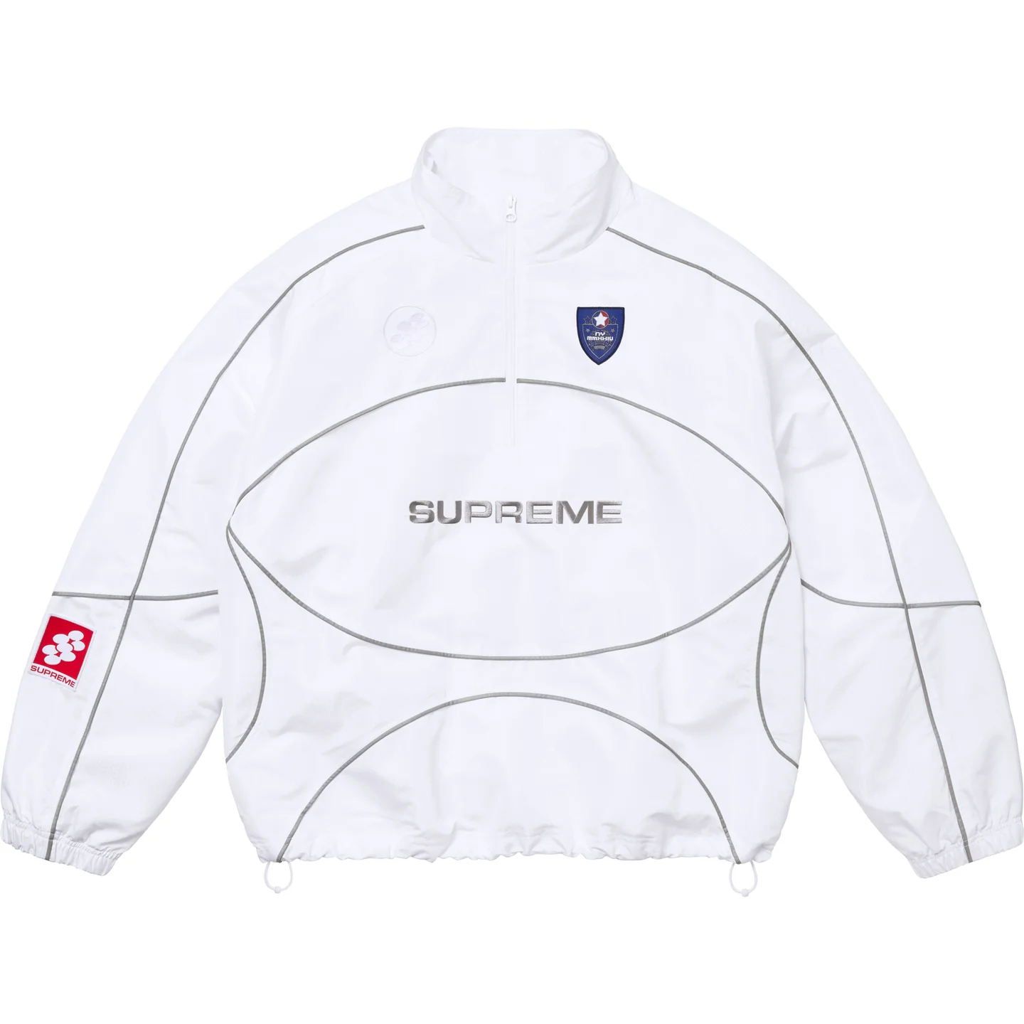 Supreme Reflective Piping Pullover