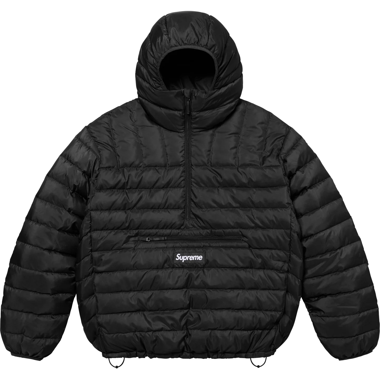 Supreme Micro Down Half Zip Hooded Pullover