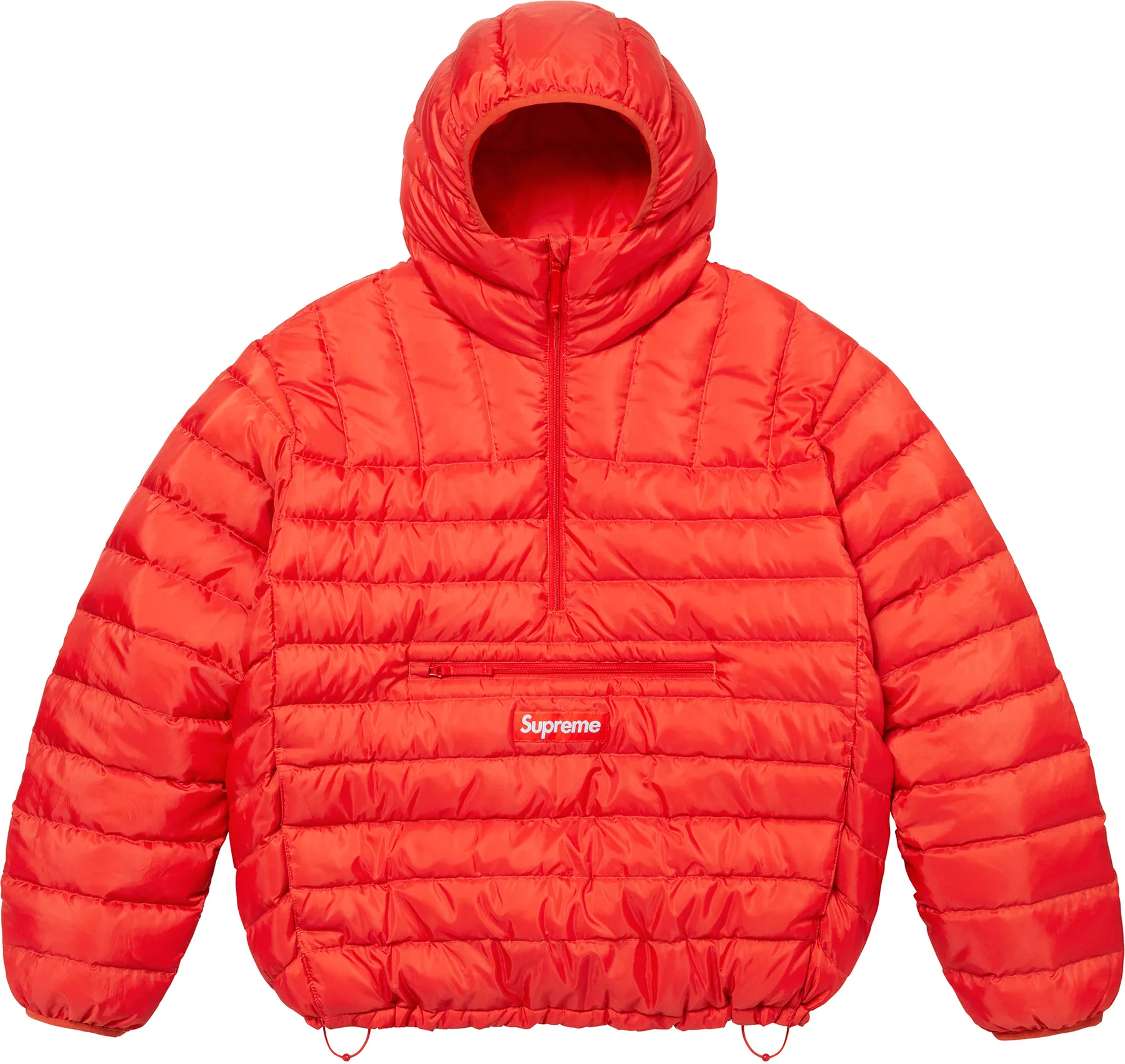 Supreme Micro Down Half Zip Hooded Pullover