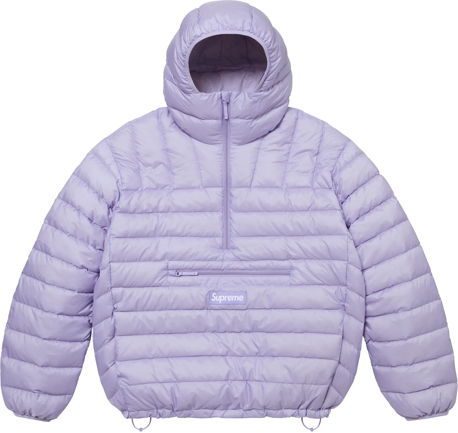 Supreme Micro Down Half Zip Hooded Pullover