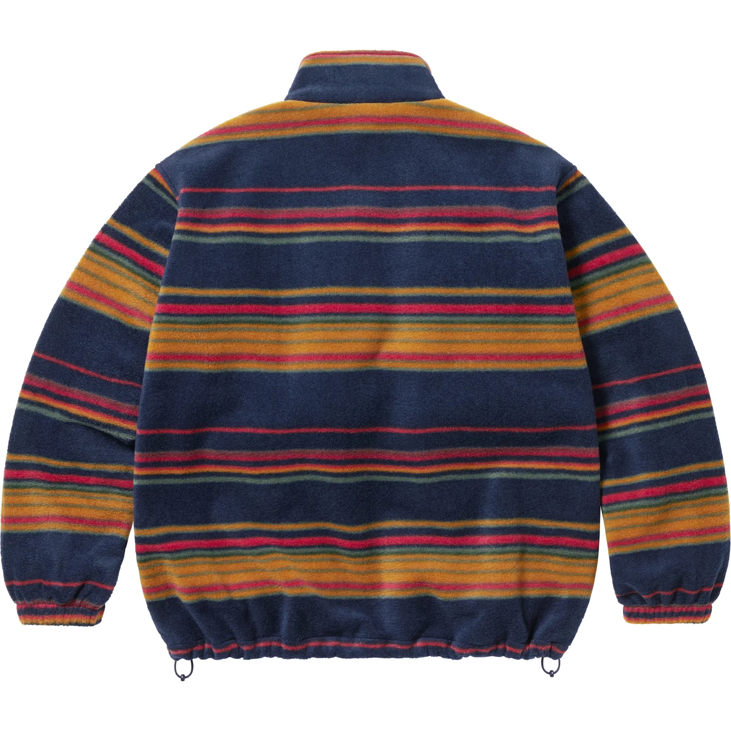 Supreme Stripe Zip Up Fleece Jacket