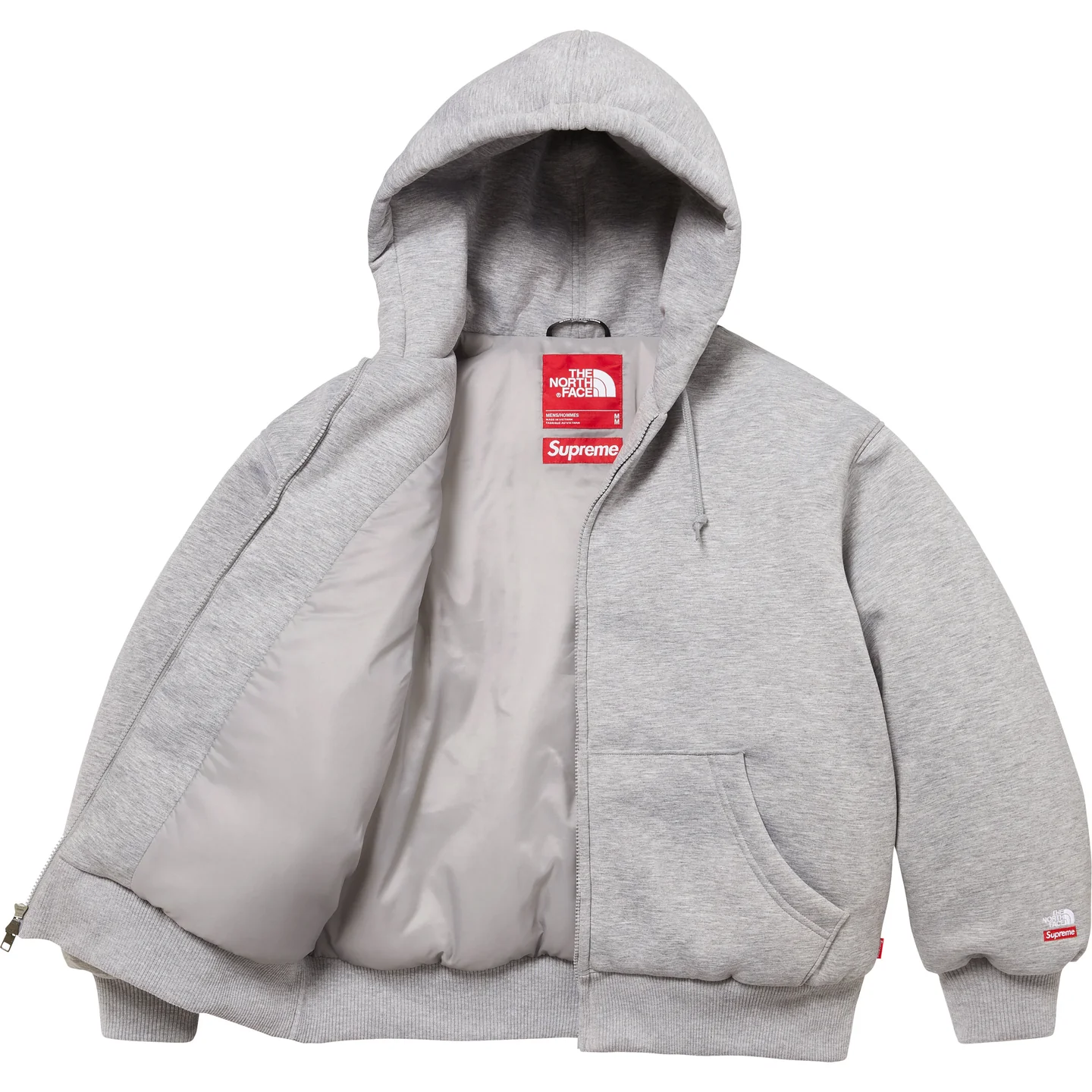 Supreme®/The North Face® Down Zip Up Hooded Sweatshirt