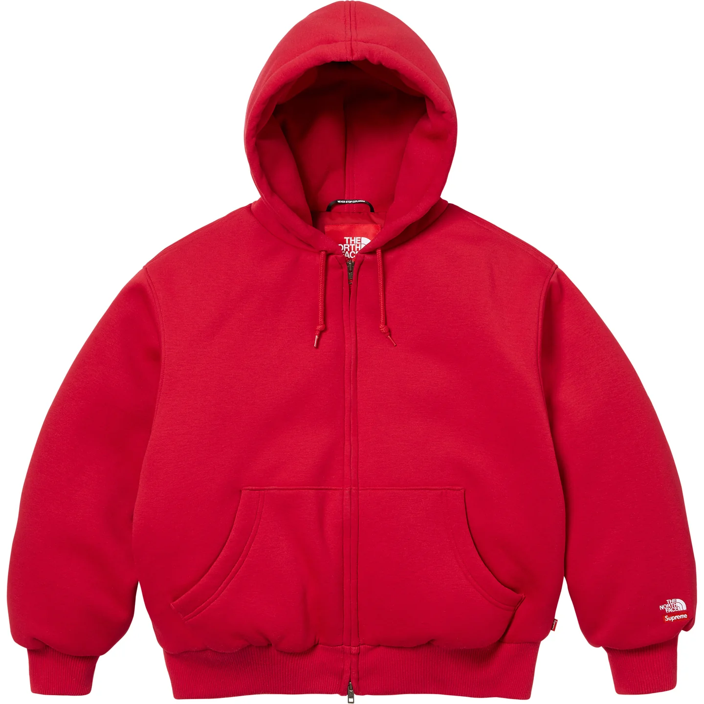 Supreme®/The North Face® Down Zip Up Hooded Sweatshirt