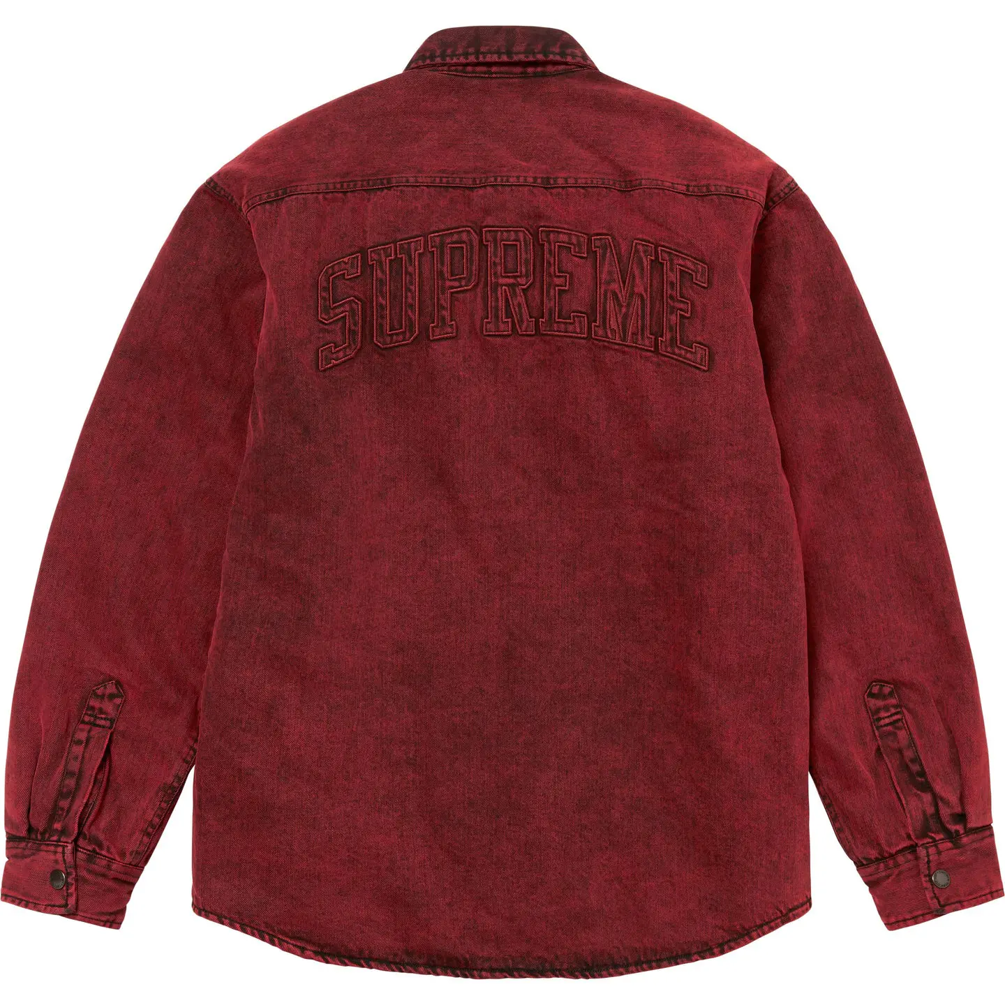 Supreme Faux Shearling Lined Work Shirt