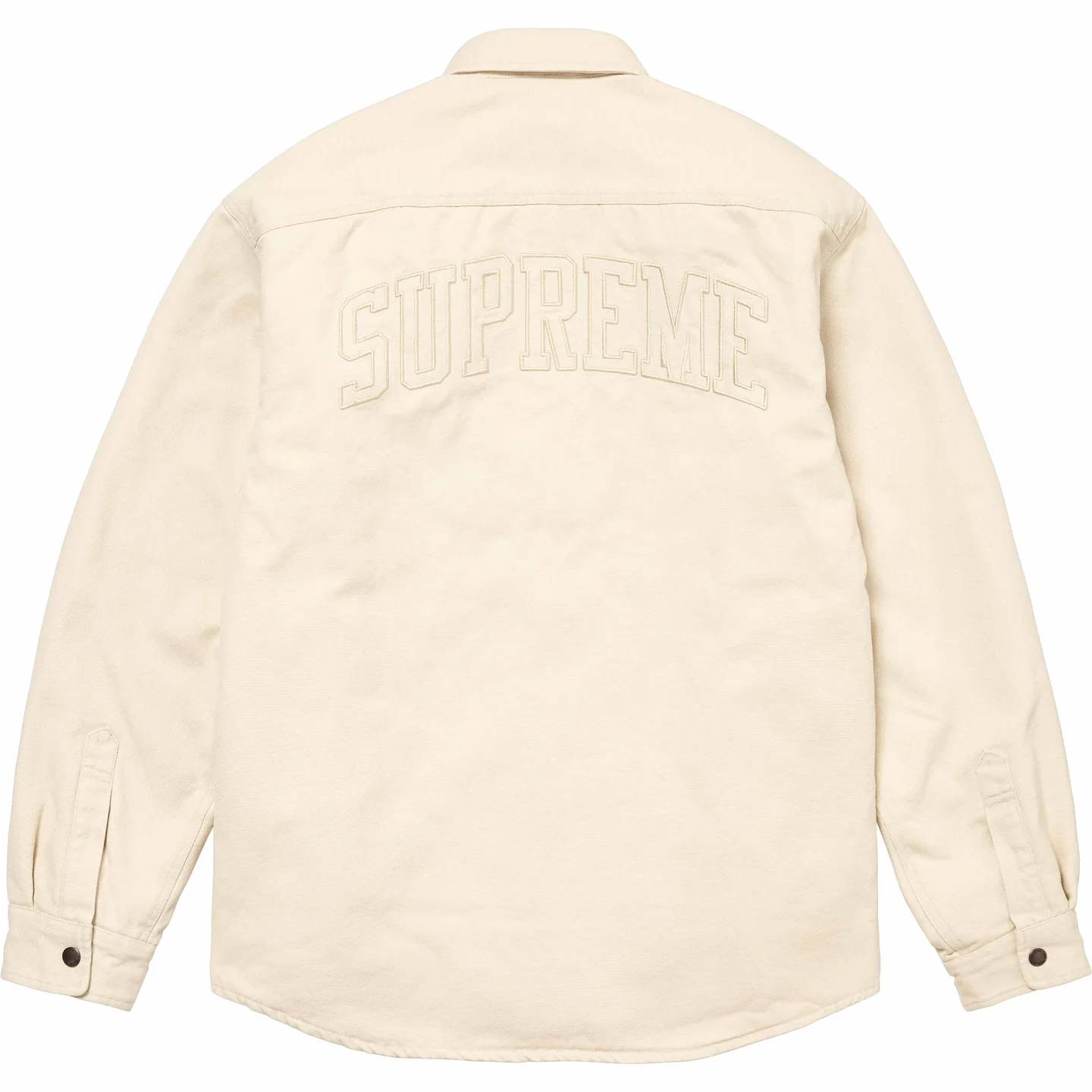 Supreme Faux Shearling Lined Work Shirt