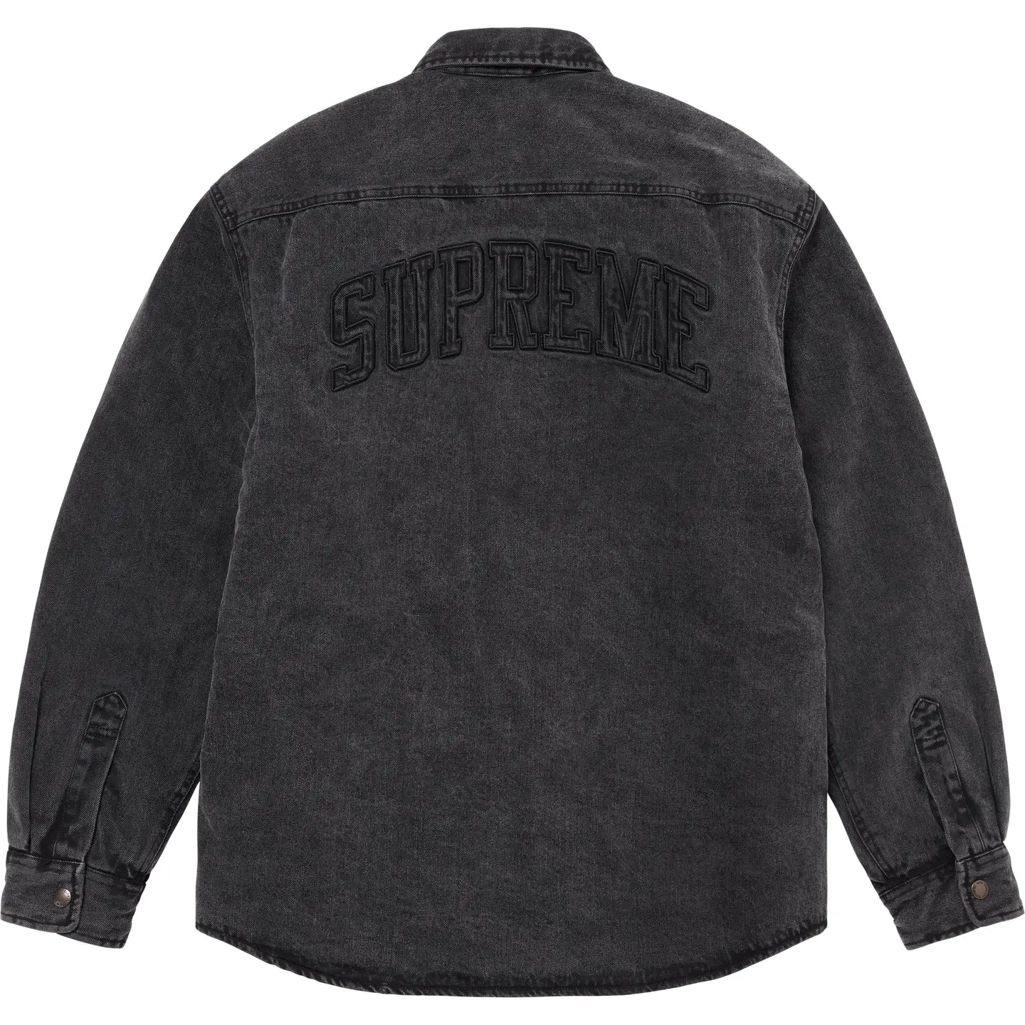 Supreme Faux Shearling Lined Work Shirt