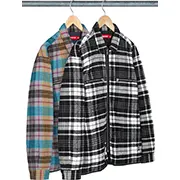 Supreme Quilted Flannel Zip Up Shirt