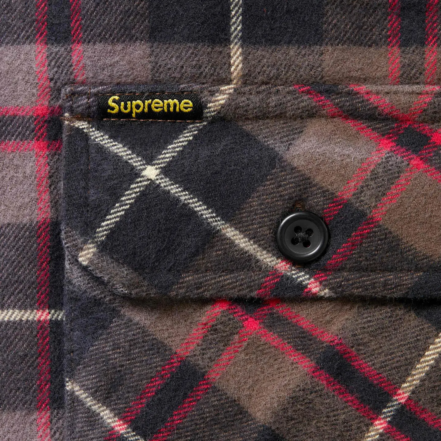 Supreme Quilted Plaid Shirt