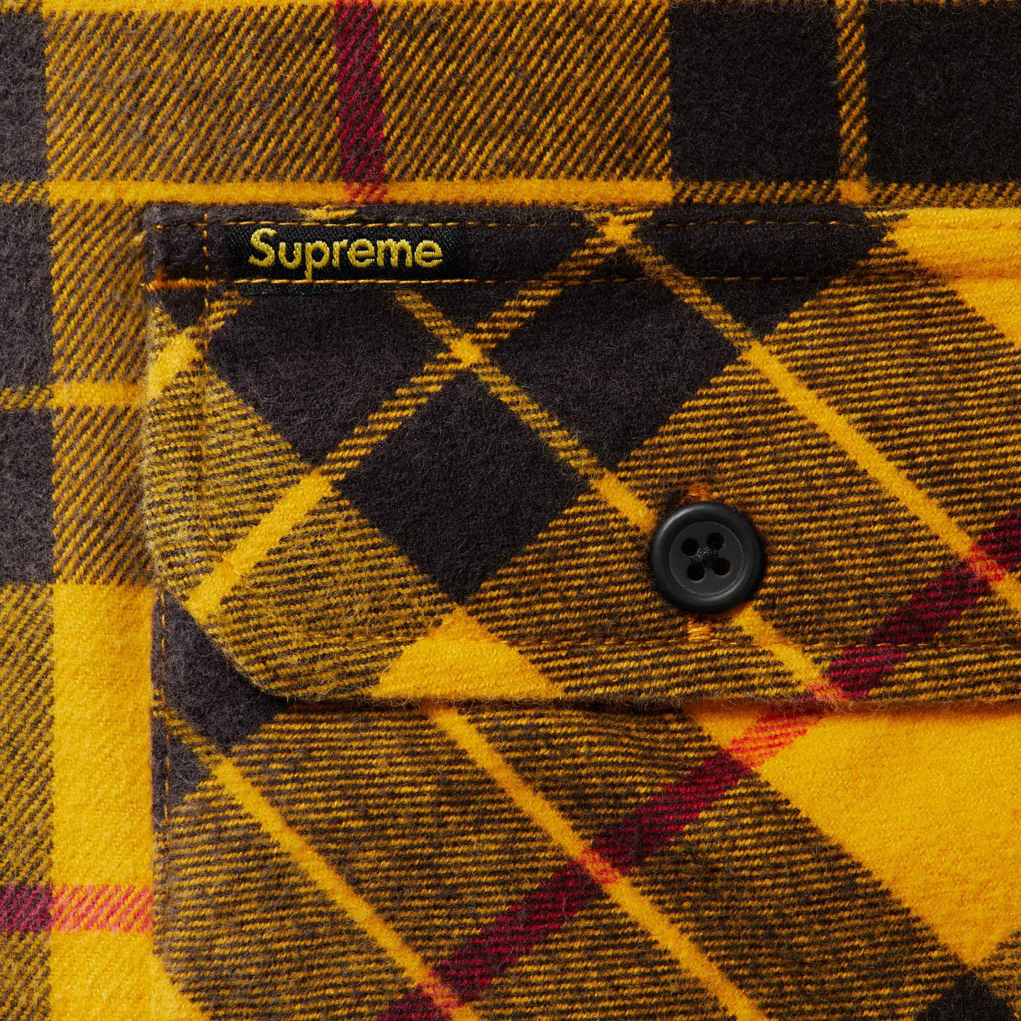 Supreme Quilted Plaid Shirt