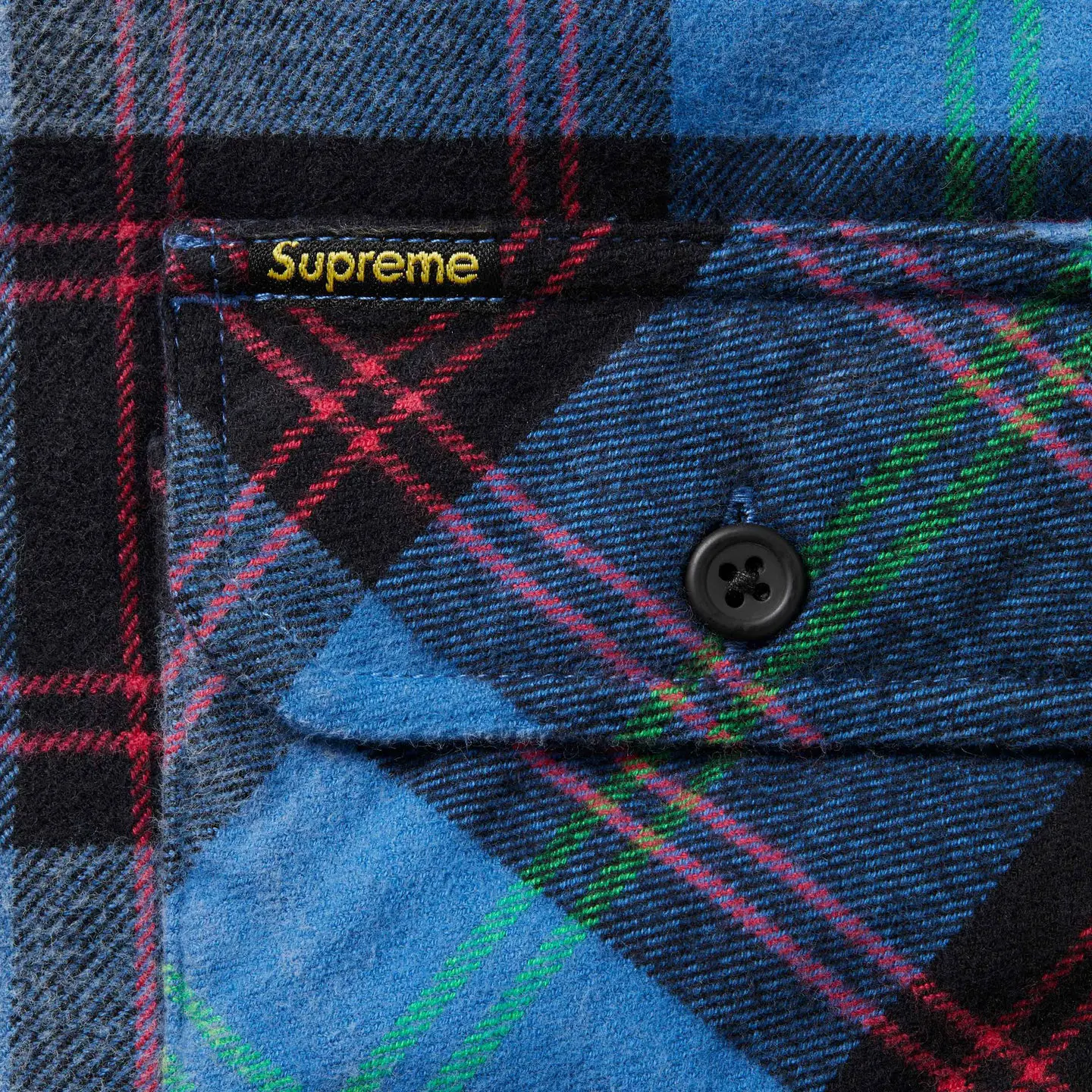 Supreme Quilted Plaid Shirt