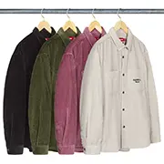 Supreme Wide Wale Corduroy Snap Shirt