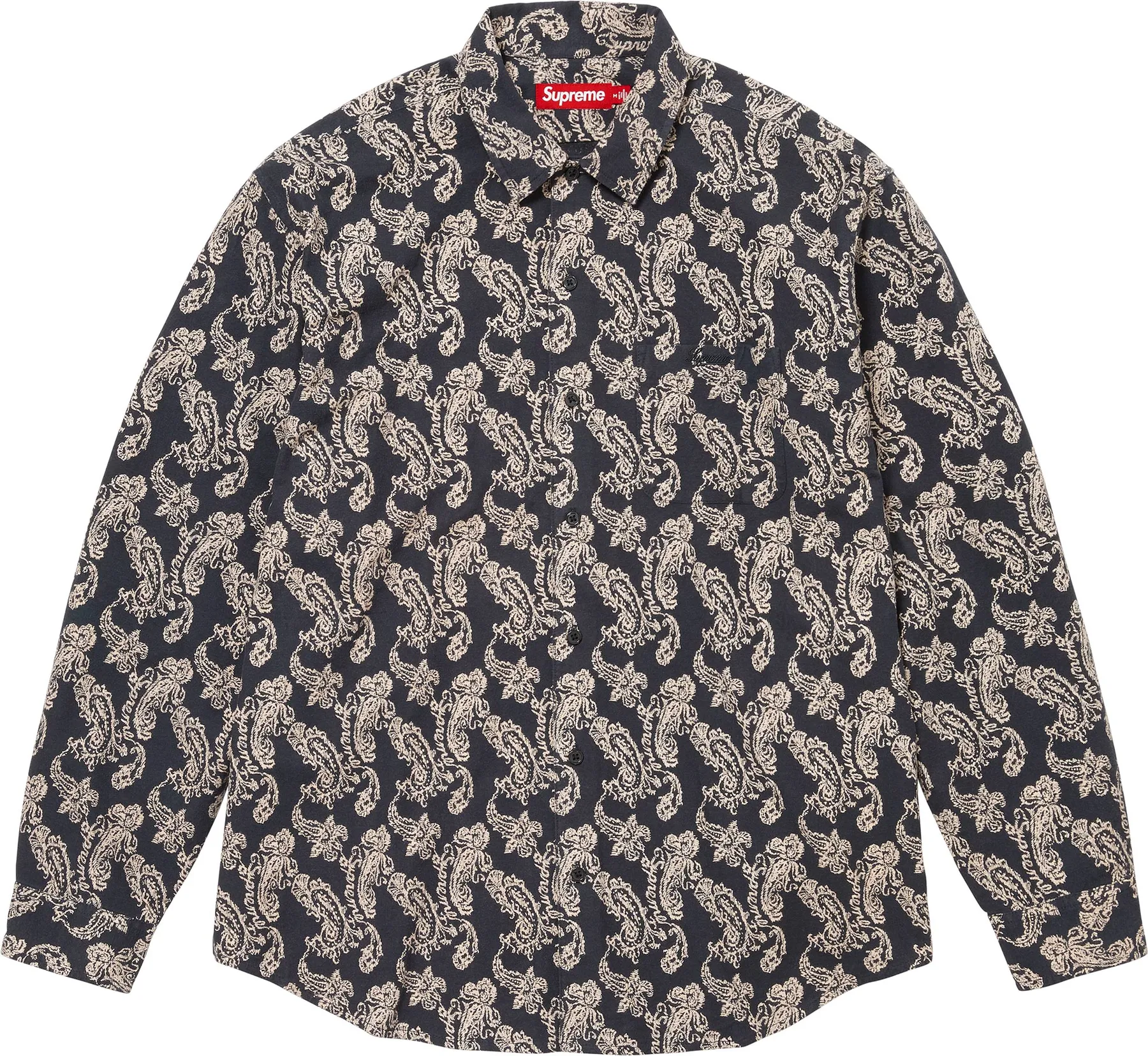 Supreme Paisley Flannel Shirt