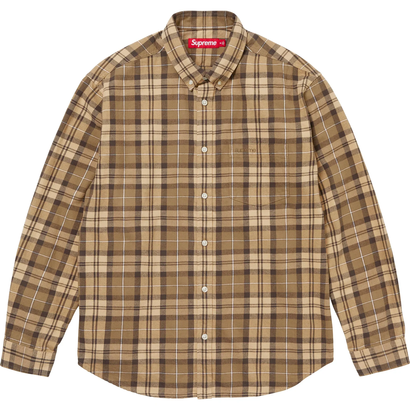 Supreme Plaid Flannel Shirt