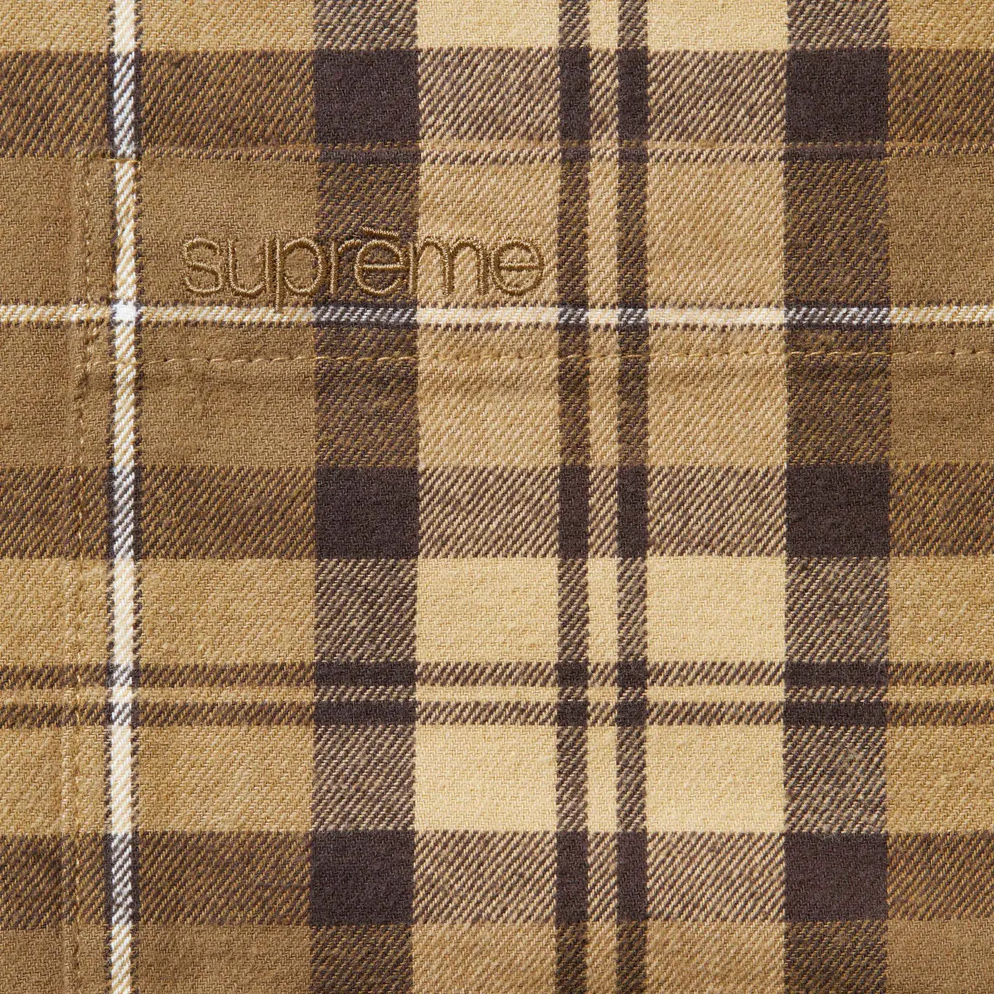 Supreme Plaid Flannel Shirt