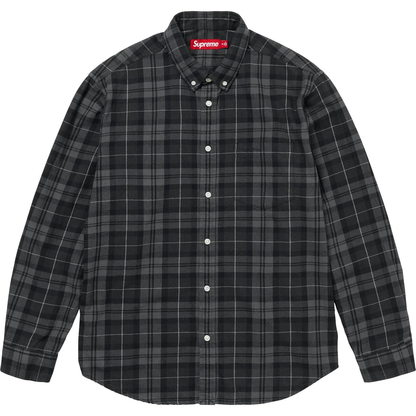 Supreme Plaid Flannel Shirt