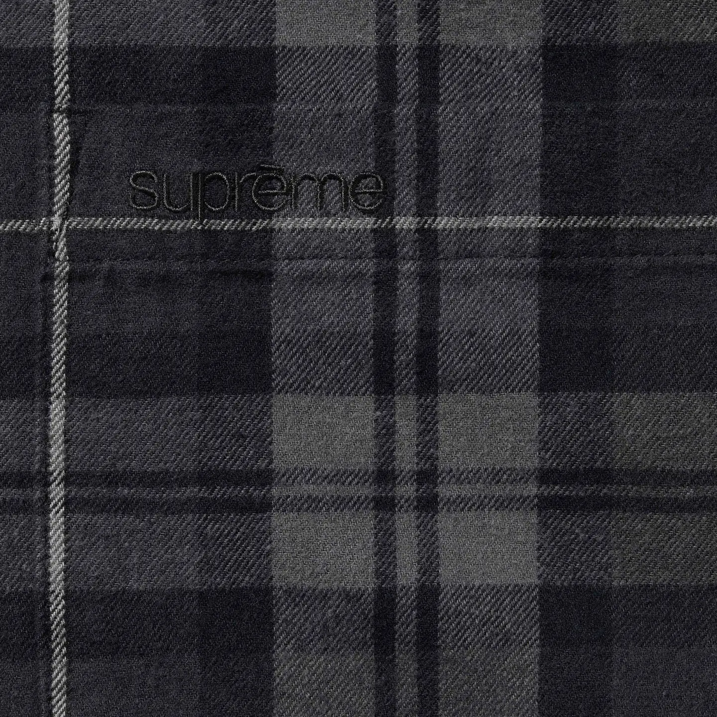 Supreme Plaid Flannel Shirt