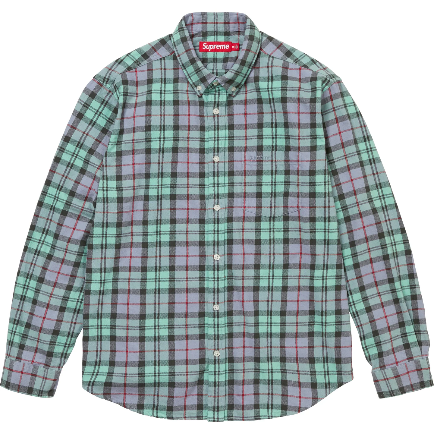 Supreme Plaid Flannel Shirt