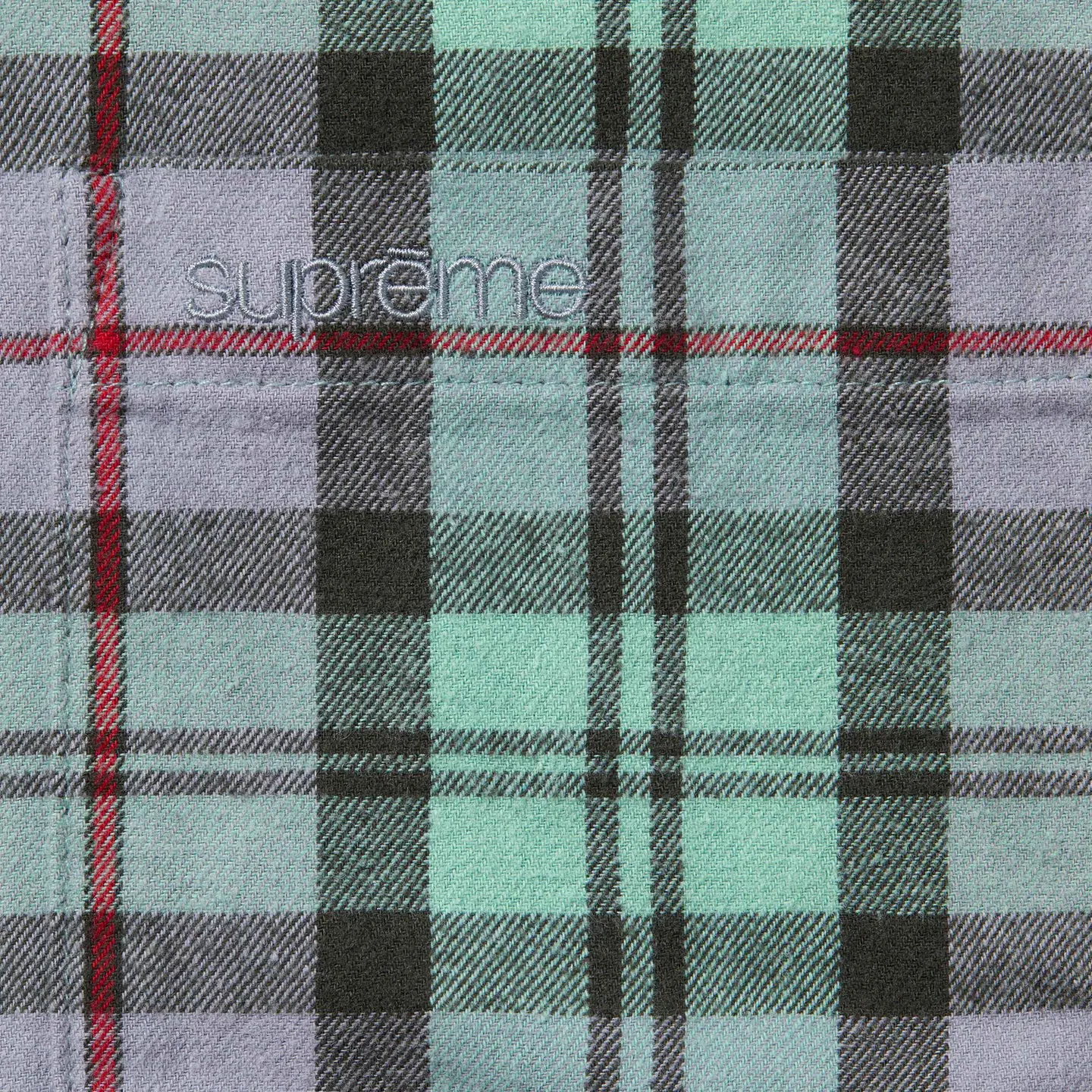 Supreme Plaid Flannel Shirt