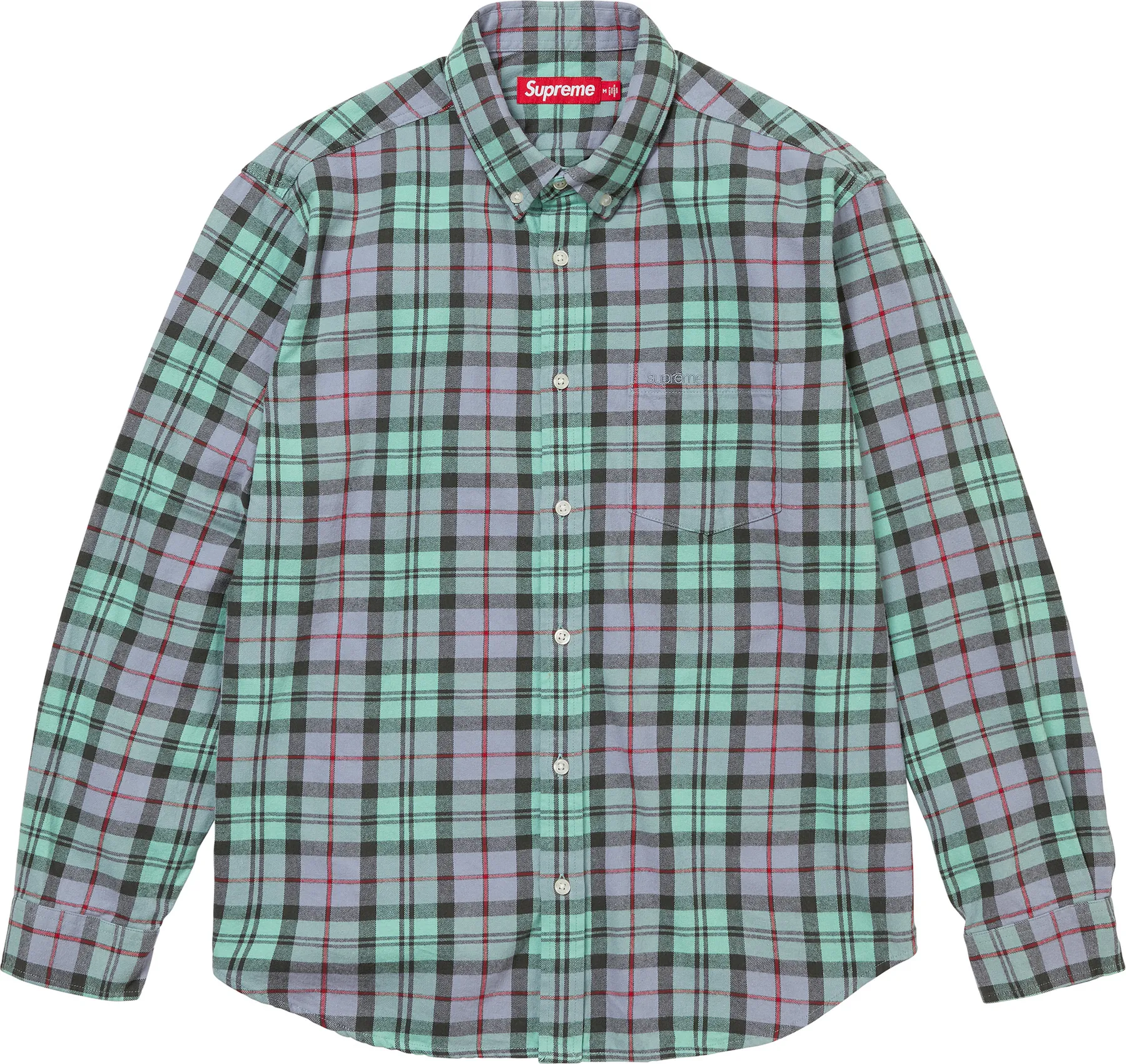 Supreme Plaid Flannel Shirt