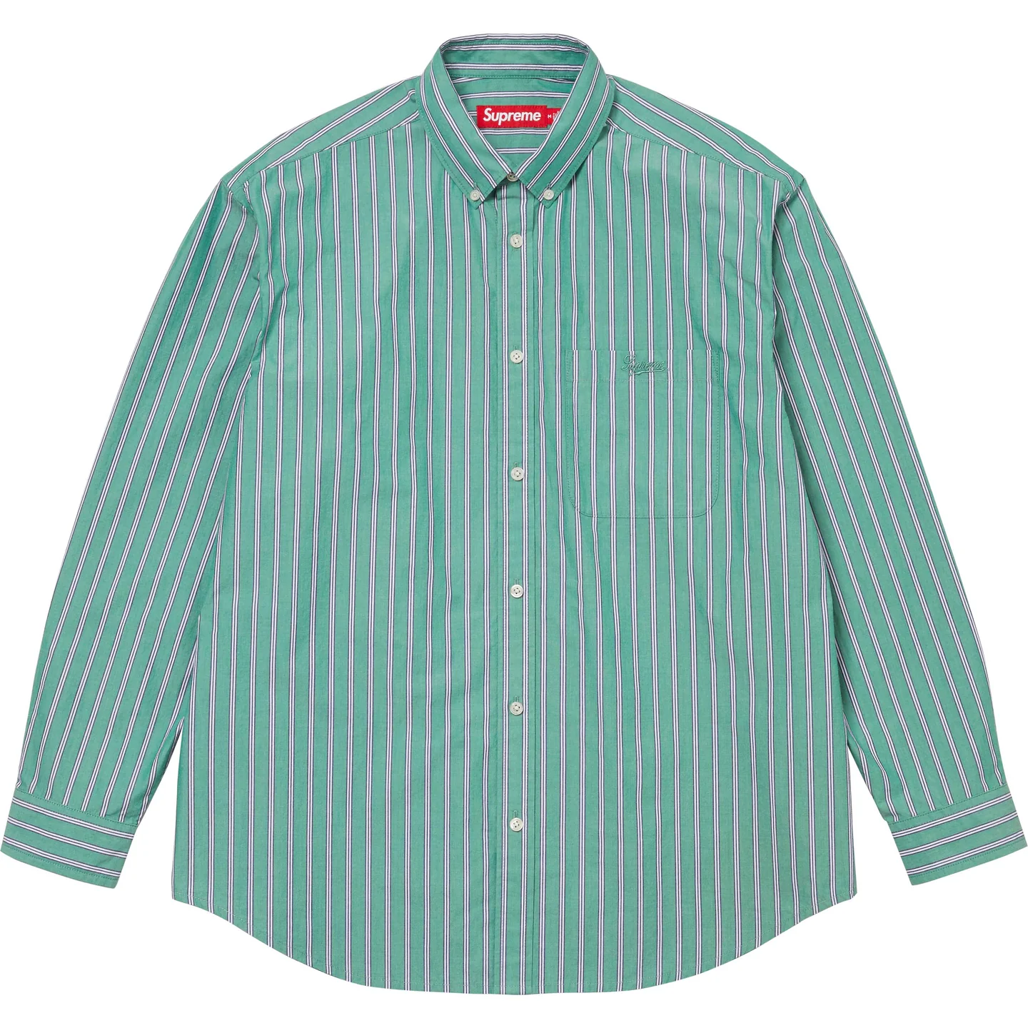 Supreme Loose Fit Stripe Shirt