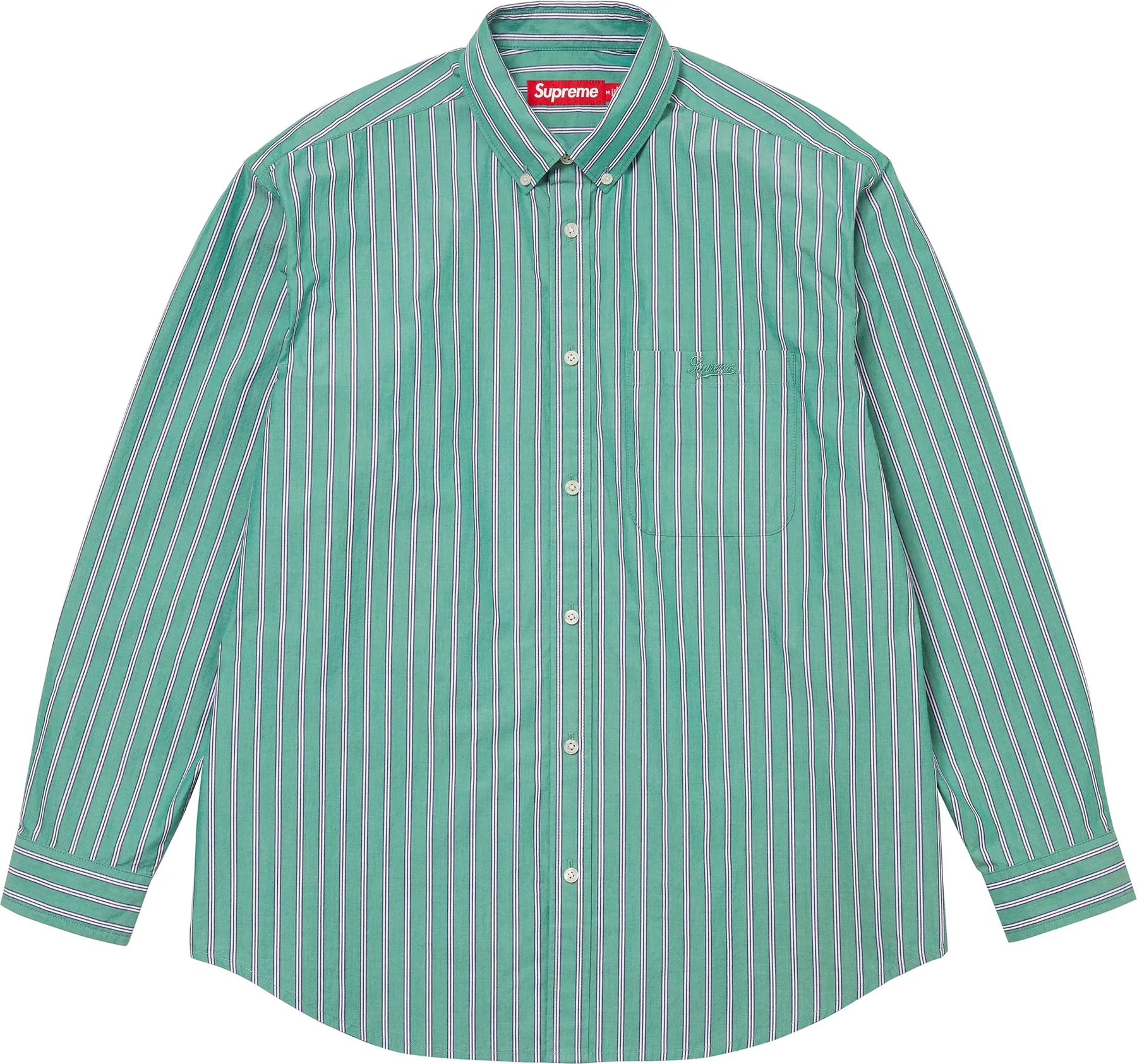 Supreme Loose Fit Stripe Shirt