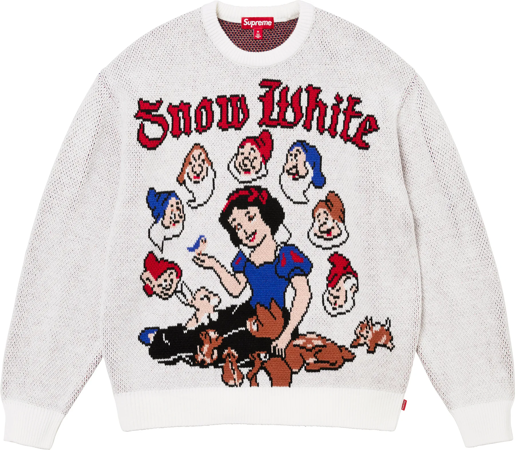 Supreme Snow White Sweater