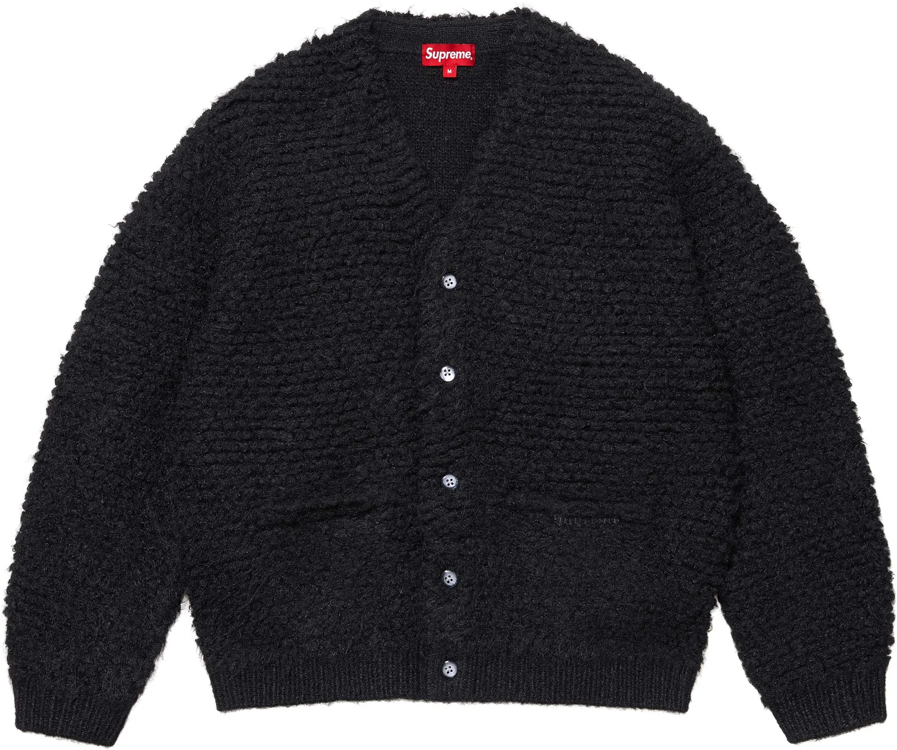 Supreme Textured Knotted Cardigan