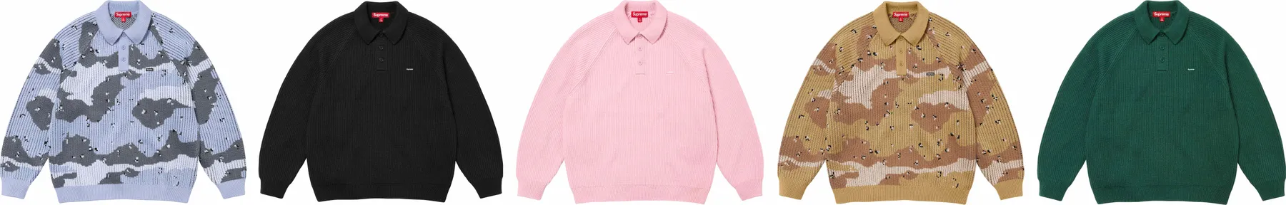 Small Box Polo Sweater | Supreme 24fw