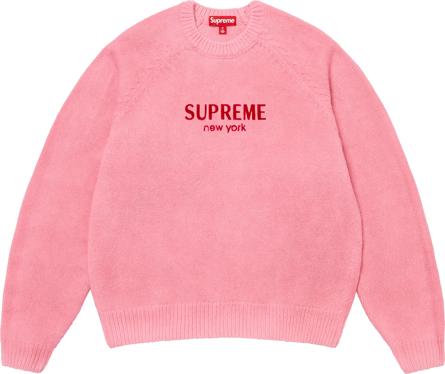 Supreme Flocked Logo Sweater