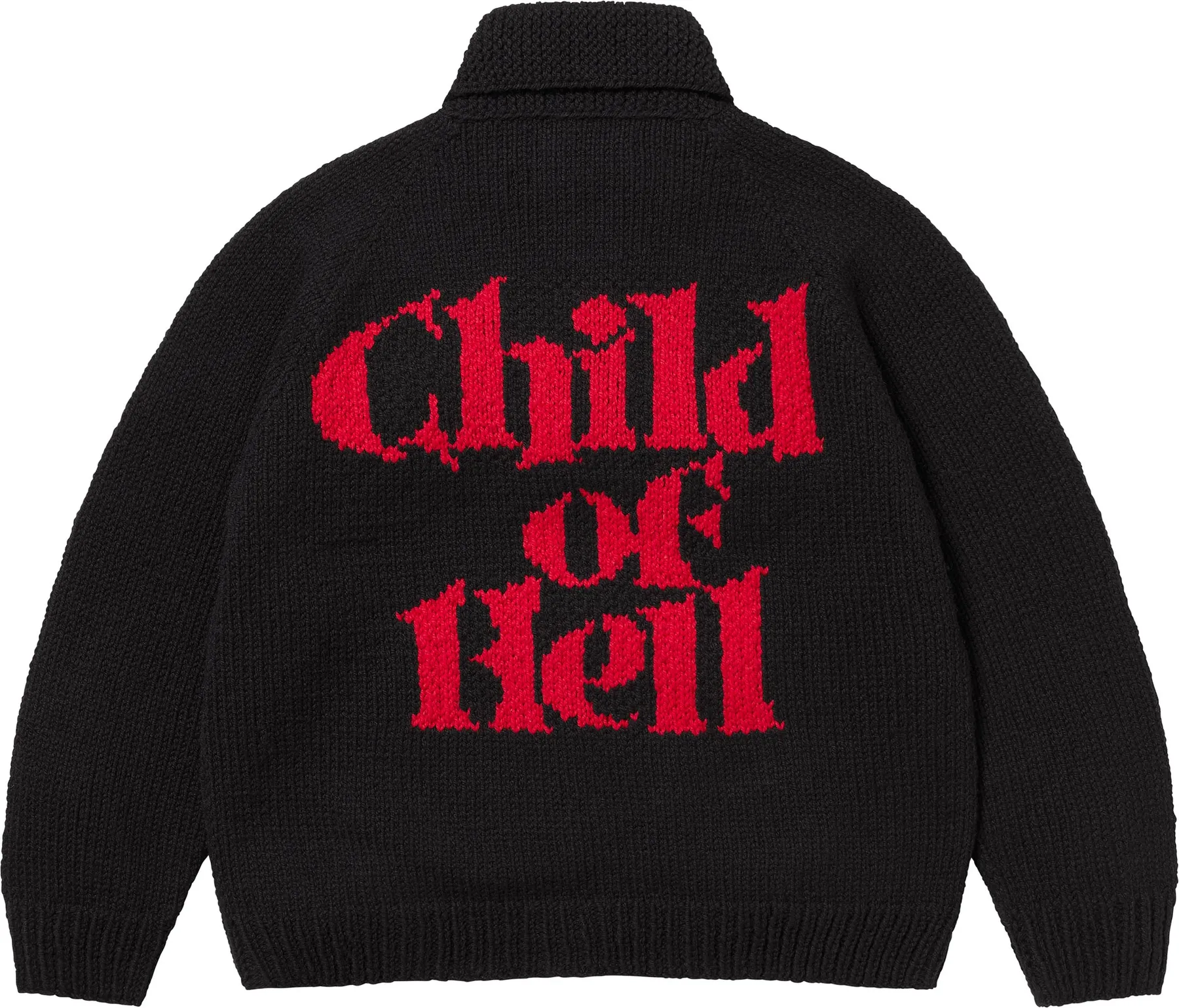 Supreme Child of Hell Cowichan Sweater