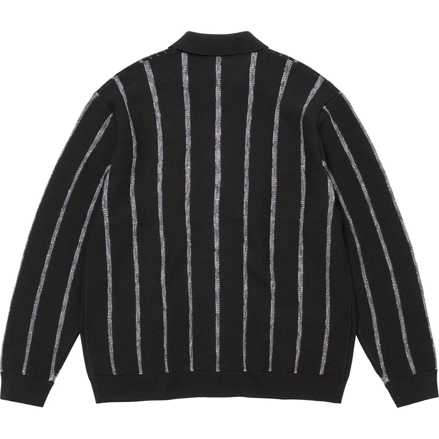 Supreme Speckle Stripe Zip Up Cardigan