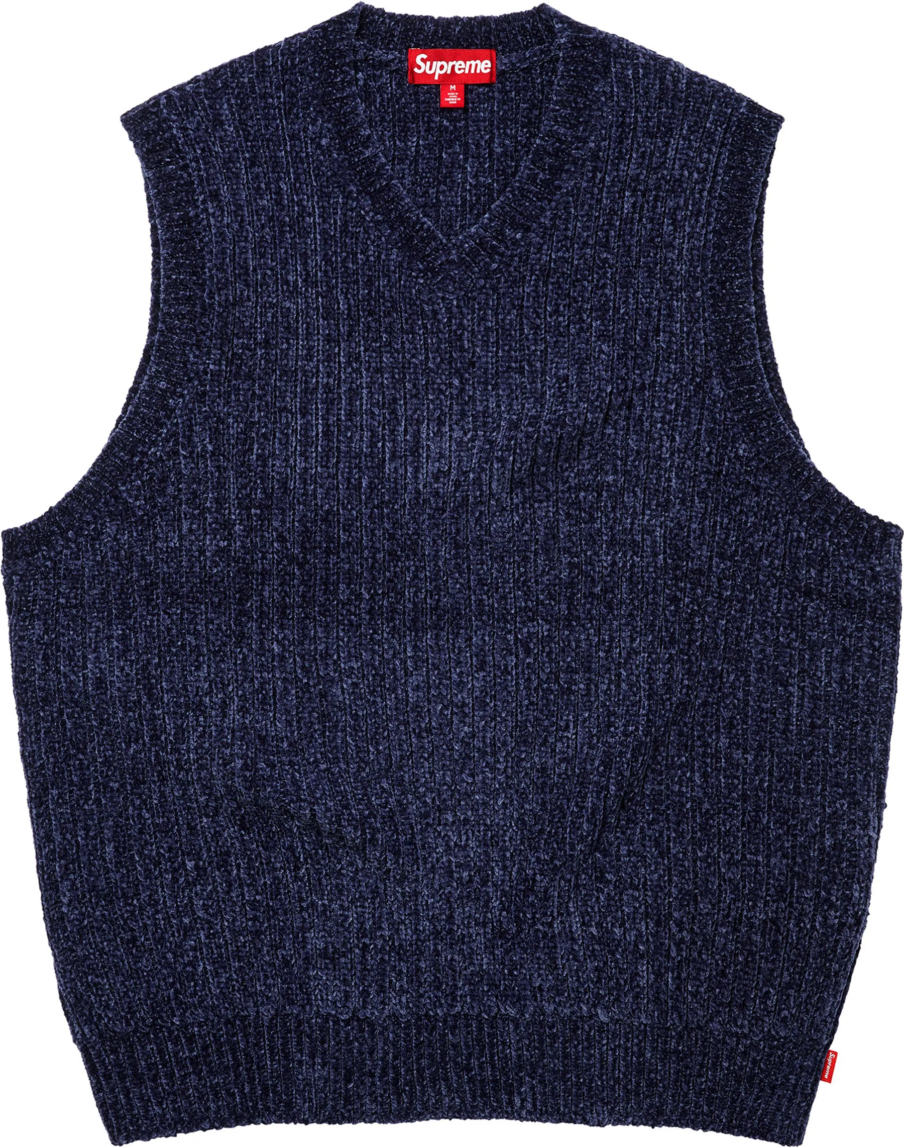 Supreme Chenille Sweater Vest