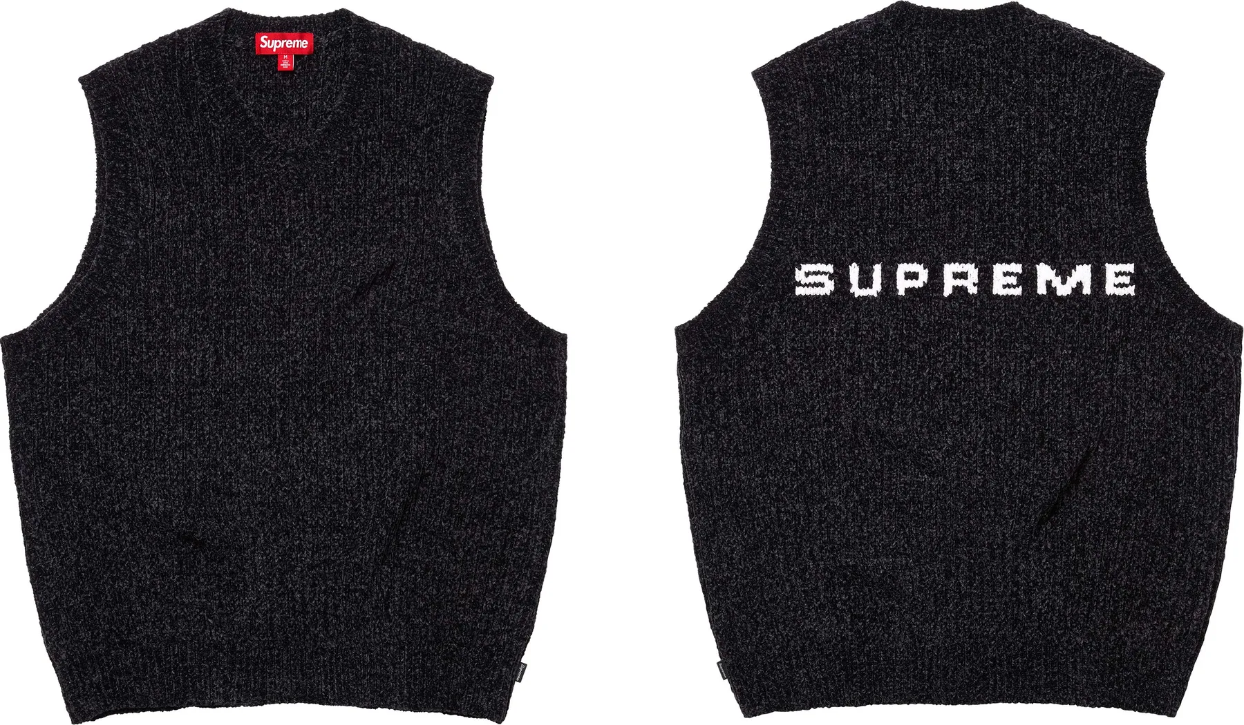 Supreme Chenille Sweater Vest