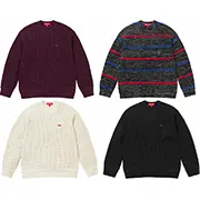 Supreme Waffle Small Box Sweater