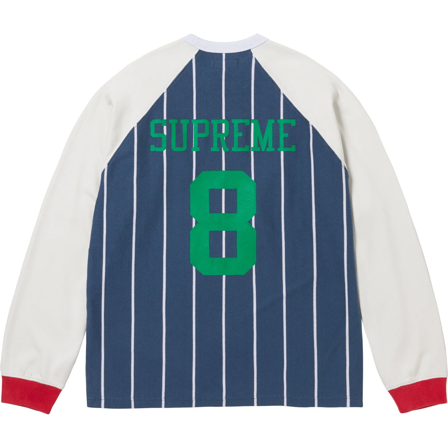 Supreme Stripe Raglan L/S Top